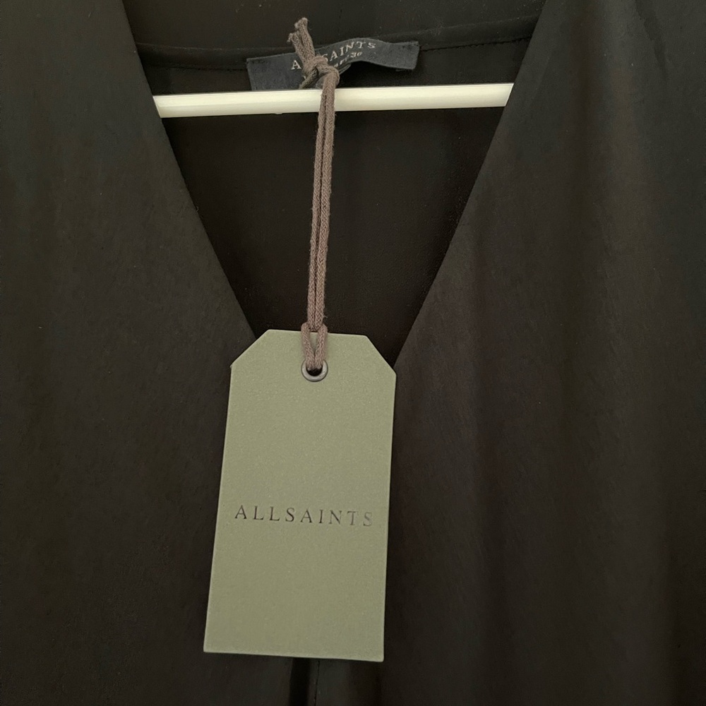 Allsaints Blaze Satin Dress - Picture 3 of 6